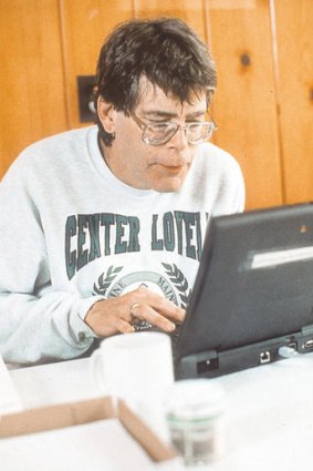Stephen King ... possibly the first major US novelist to complete a work on a word processor.