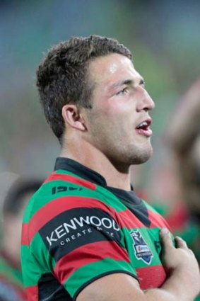 Vowing to deliver a premiership ... Sam Burgess is devoted to the Rabbitohs.