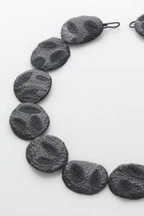 Black Fossil necklace.