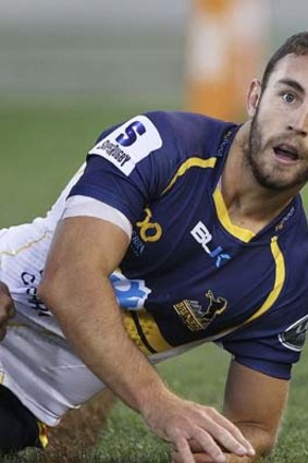 Back from injury ... Nic White of the Brumbies.