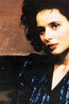 Isabella Rossellini in <i>Blue Velvet</i>.