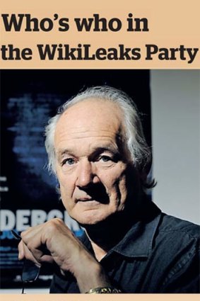 Quite the party... the ten people Julian Assange trusts the most.
