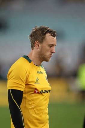 Jesse Mogg has had a disappointing Bledisloe Cup campaign.
