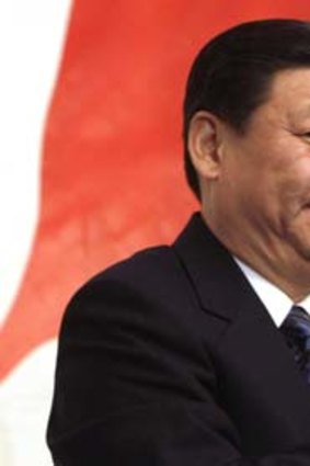 Chinese Vice-President Xi Jinping.