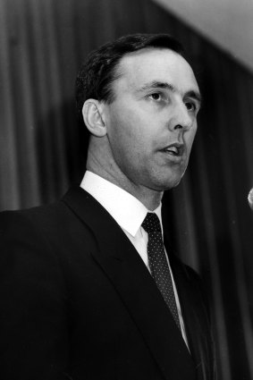 A dying art: Keating, pictured in 1984, could lift question time to a high-wit blood sport.