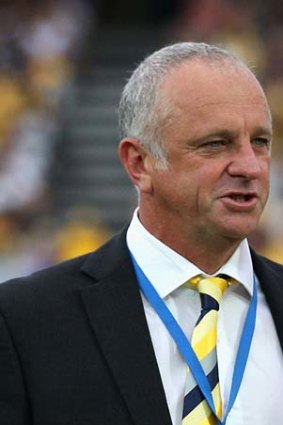 Keeping an eye on New Caledonia's emerging talent ... Graham Arnold.