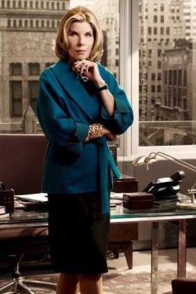  High-power squabbles: The Good Wife's Diane Lockhart (Christine Baranski) is locked in a feud with  Viola Walsh (Rita Wilson - in photo below). 