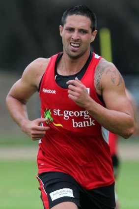 Made the switch ... Gerard Beale left the Broncos for the Dragons.