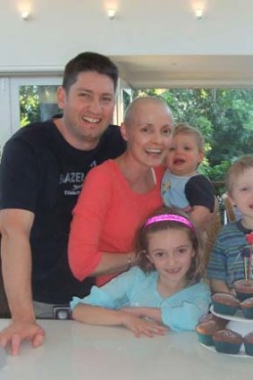 Sinead Forbes and family.