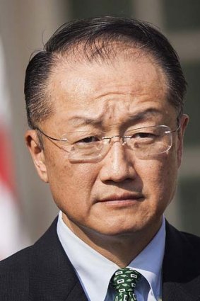 "The world has to tackle the problem of climate change more aggressively" ... World Bank president, Jim Yong Kim.