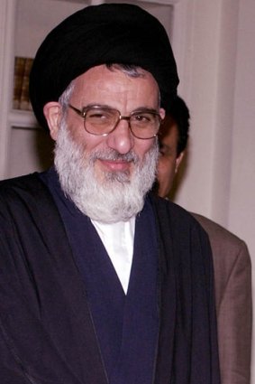 Ayatollah Hashemi Shahroudi pictured in 2004.