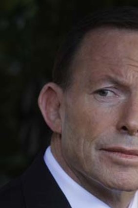 Opposition Leader Tony Abbott