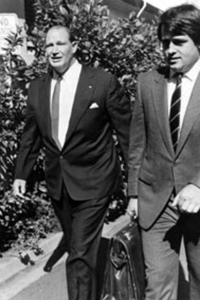 Packer and Turnbull in 1984.