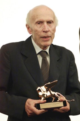 Seldom had his picture taken and once hid behind a fake moustache … Eric Rohmer in 2007.