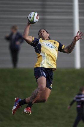 Tomane has played 68 times for the Brumbies in five seasons.