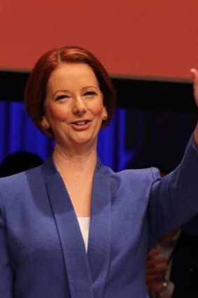 Tough times ahead ... Julia Gillard.