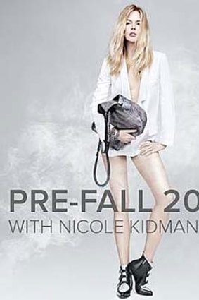 Nicole Kidman in the new Jimmy Choo campaign.
