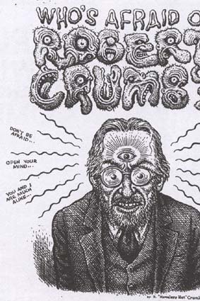 Controversial ... cartoonist Robert Crumb was apologetic about cancelling his Sydney appearances.
