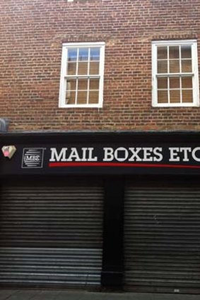 John Edgar's ye olde PO Box in Newcastle.