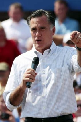 Crunch time ... Mitt Romney.