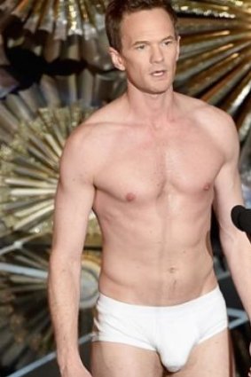 Neil Patrick Harris going pantless.