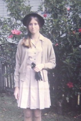 Joan Isaacs as a teenager, around the time of her abuse.