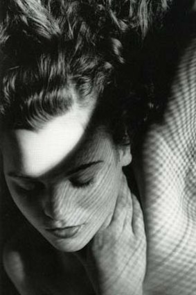 <i>Jean with wire mesh</i> by Max Dupain, 1938.