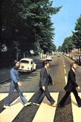 The cover of the Beatles' 1969 'Abbey Road' album.