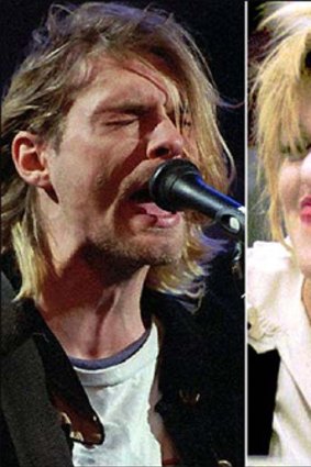 'Bitch with zits' ... Kurt Cobain and Courtney Love had a game they shared.
