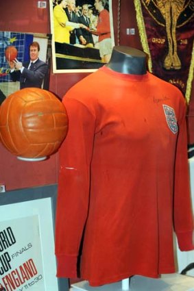 An England 1966 World Cup shirt.