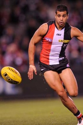 St Kilda's Ahmed Saad.