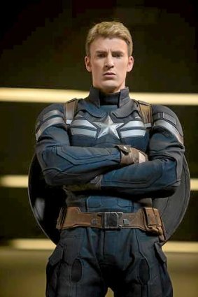 Chris Evans in <i>Captain America: The Winter Soldier</i>.