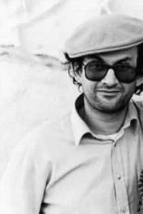 Back in the day … Davidson and her one-time partner Salman Rushdie in Sydney, 1984.