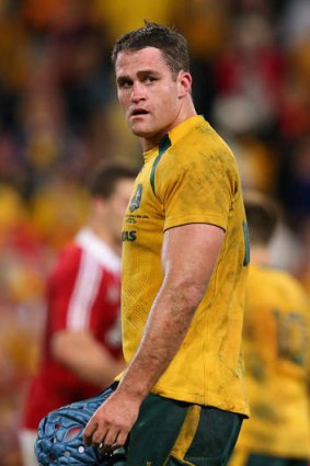 Cleared to play: Wallabies captain James Horwill.