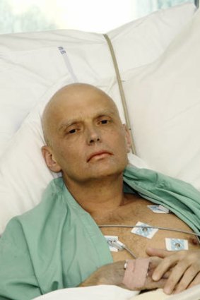 Poisoned ... Alexander Litvinenko died in suspicious circumstances in London in 2006.