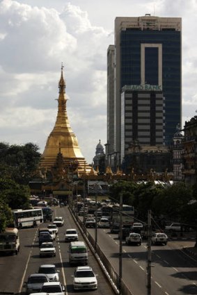 New arrivals &#8230; more towers will be built in Rangoon.