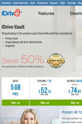 IDrive offers 5GB of free cloud storage so you can take it for a test drive.