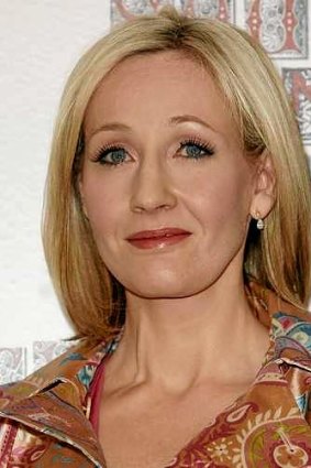 <i>Harry Potter</i> author J.K. Rowling.