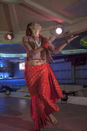 The girls dancing in Kathmandu's bars are often from remote areas and dance to support their families.