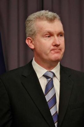 Immigration Minister Tony Burke.