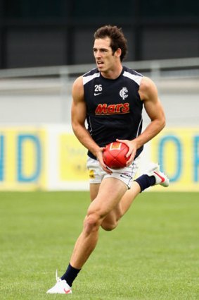 Who's the new guy: the Blues are bringing in first-gamer Andrew McInnes, 20, from the Dandenong Stingrays, for the do-or-die clash against Collingwood at the MCG tonight.