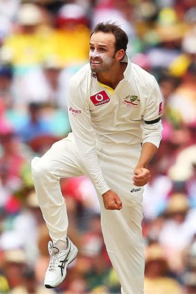 Nathan Lyon: potential to become a world-class spinner, but has had some problems this summer.
