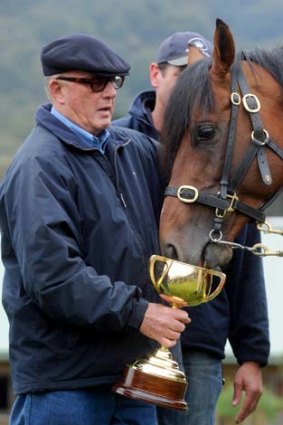 "All our horses have showers here in holy water. It's pretty pleasant up here" ... trainer Lloyd Williams.