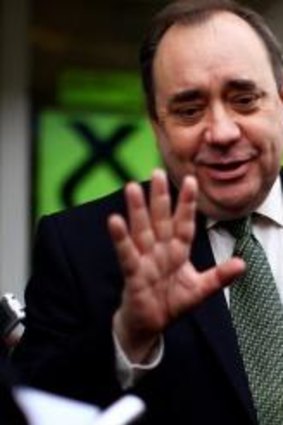 Resigned: Alex Salmond has announced his resignation as Scottish First Minister.