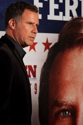 Face off ... Will Ferrell, pictured, goes up against Zach Galifianakis in <em>The Campaign</em>.