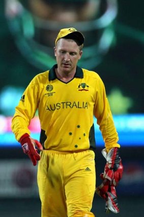 "We've just got to make sure we're not doing the same things that we're doing over the past 12 months, because we're not getting the results" ... Brad Haddin.