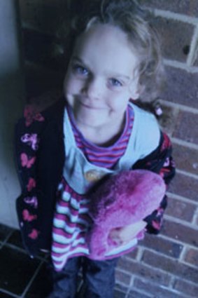 Missing ... six-year-old Kiesha Abrahams.