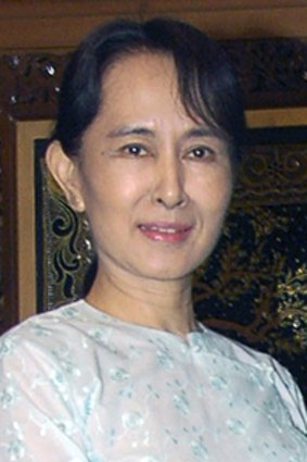 Five more years in jail ... Aung San Suu Kyi.