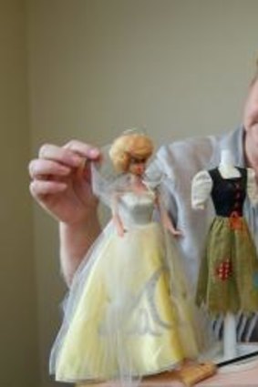 Jean Sharman has been collecting Barbie dolls for 20 years.