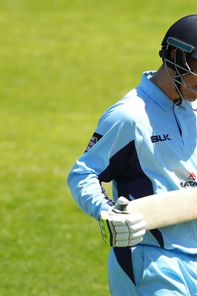 Nic Maddinson has been ruled out of the Blues Sheffield Shield team through concussion.